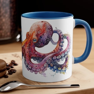 Splendida tazza a forma di polpo / Amante degli animali, tazza da caffè, tazza da tè, natura, regalo, regalo, compleanno, festa, vacanza, bellissime tazze, popolare
