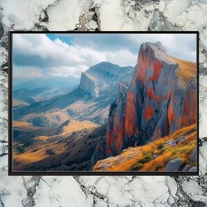 Stunning Spain Canvas Wall Art, vibrant scenery, detailed landscape, premium quality print, wall decor, European art, unique Spain artwork