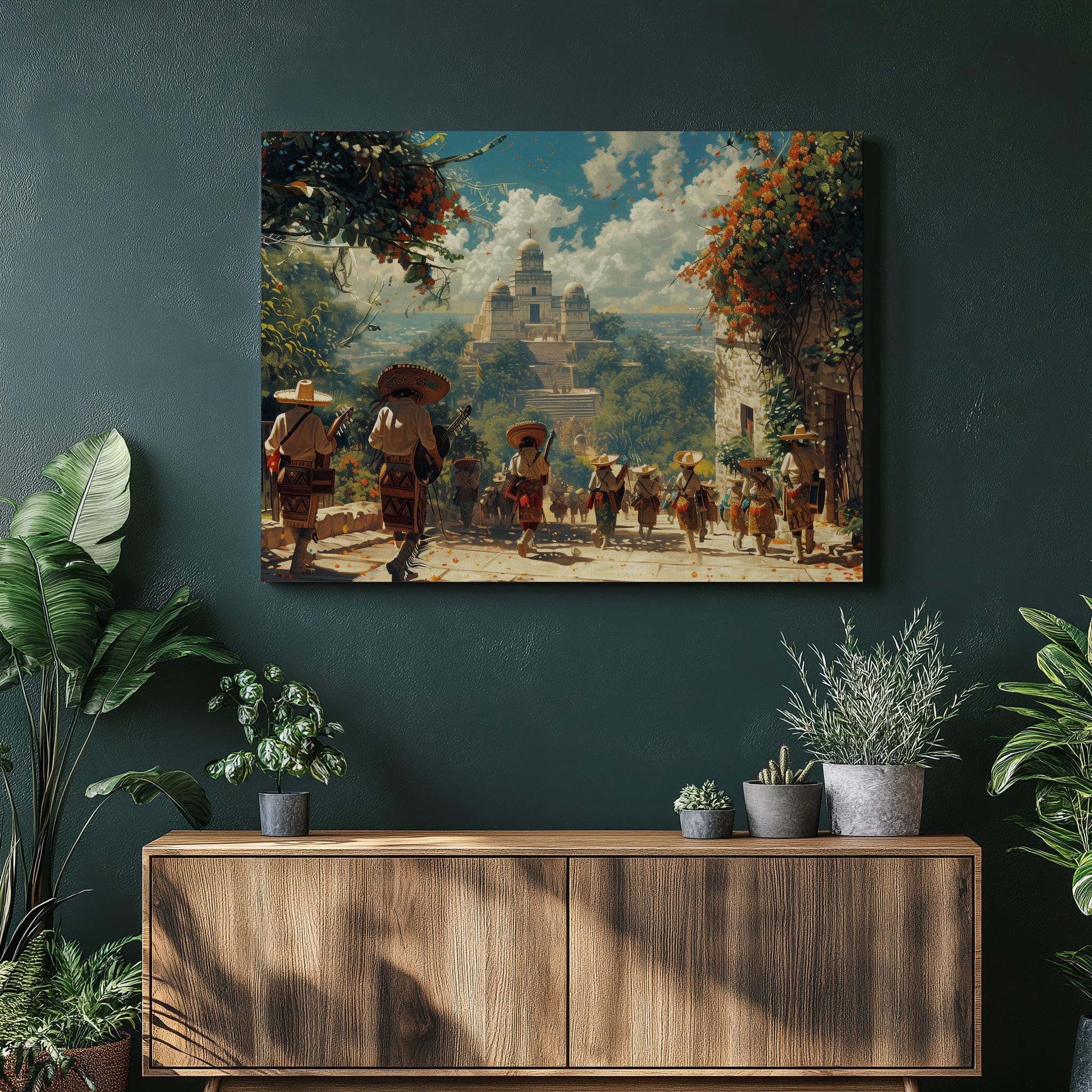1970 Mexico Painting - Etsy Canada