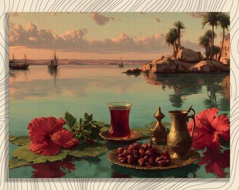 水彩画 Afternoon Tea 額装品 水彩画 Afternoon Tea 額装品 水彩画 Afternoon Tea 額装品 - 絵画最