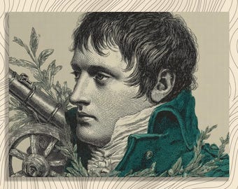 皇帝ナポレオン・ボナパルト 1812年複製版画 - Etsy 日本