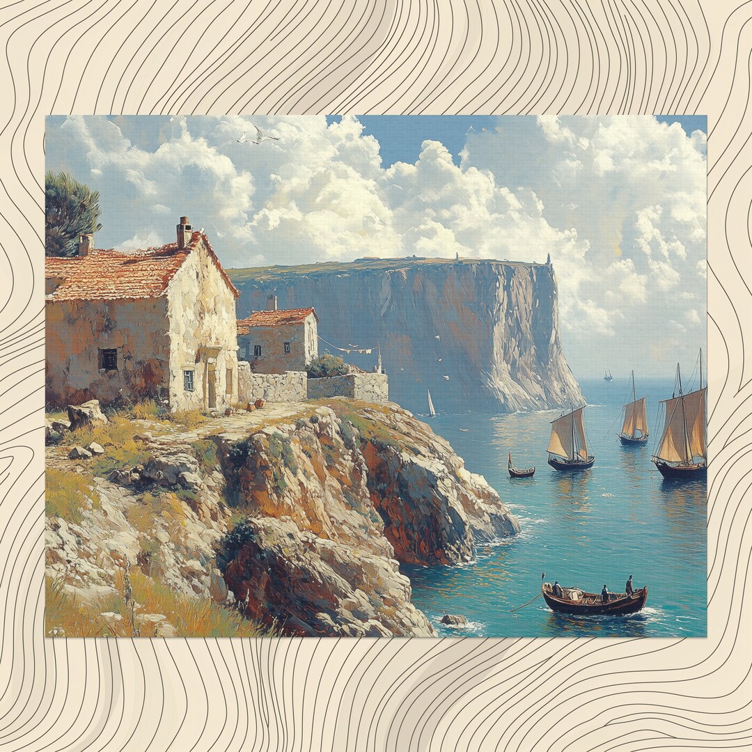 Japanese Canvas Wall Art, Traditional Japan Scenery Home Decoration