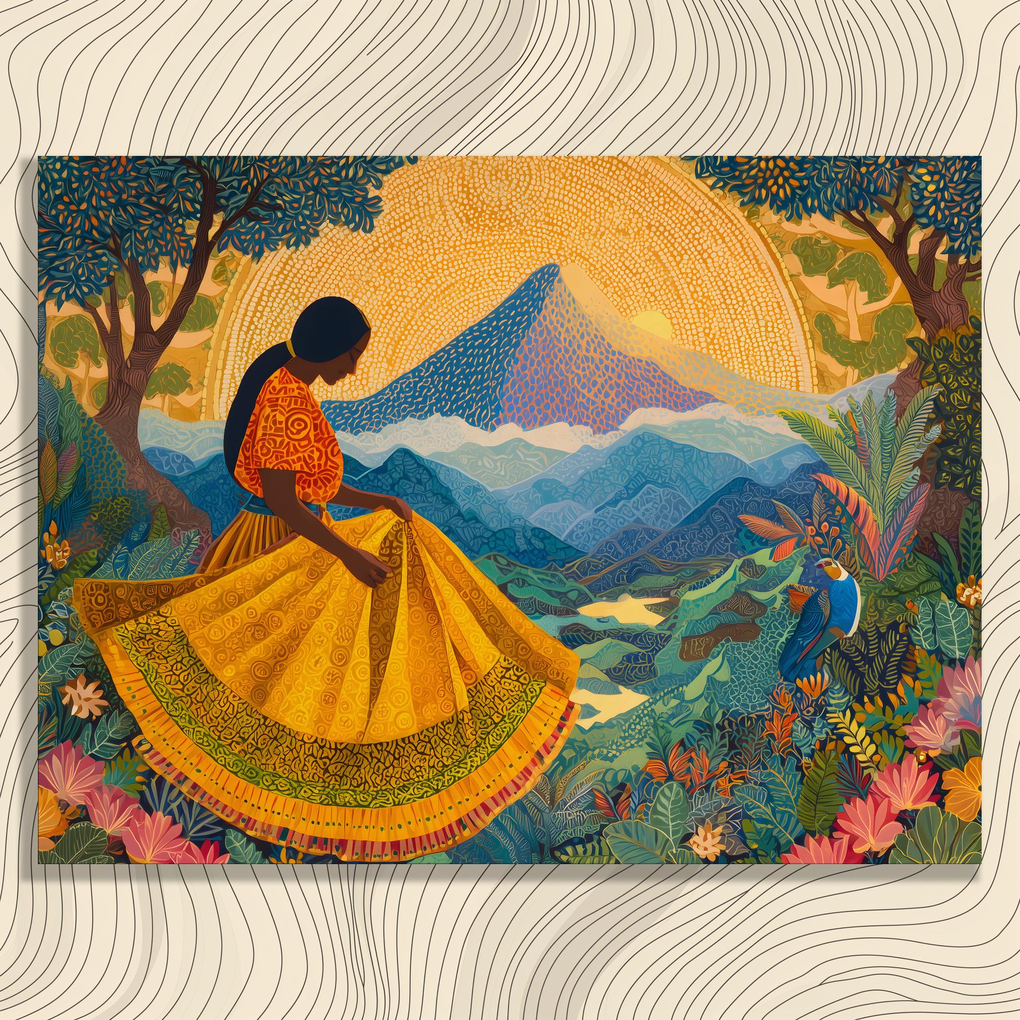 Quetzal Dress - Etsy