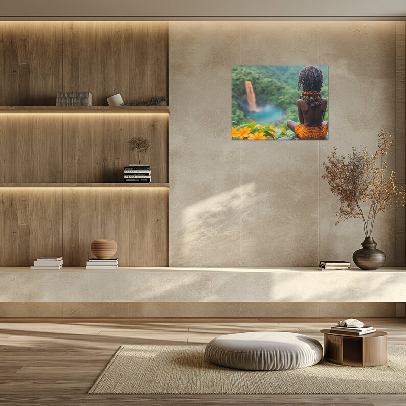 Dominica Canvas Wall Art Lush Landscapes Vibrant Nature Scenery Premium