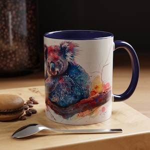 Stunning Koala Mug | Animal Lover, Coffee Mug, Tea Mug, Nature, Present, Gift, Birthday, Holiday, Vacation, Beautiful Mugs, Popular