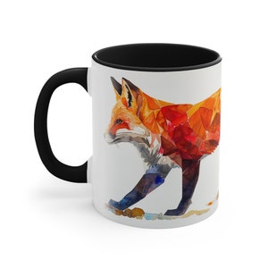 Stunning Fox Mug | Animal Lover, Coffee Mug, Tea Mug, Nature, Present, Gift, Birthday, Holiday, Vacation, Beautiful Mugs, Popular
