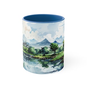 Ireland Coffee Tea Mug, 11 oz, colored