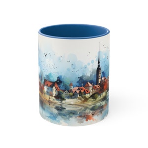 Poland Coffee Tea Mug, 11 oz, colored