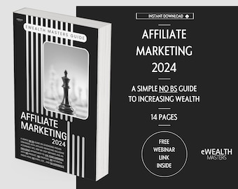 Marketing de afiliados 2024 / Ganar dinero en línea / Ingresos pasivos en línea / Trabajo secundario en línea / Ganar dinero desde casa / Consejos de marketing de afiliados