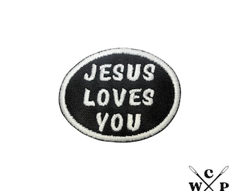 Jesus Liebt Dich Aufnäher