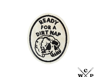 Dirt Nap Aufnäher