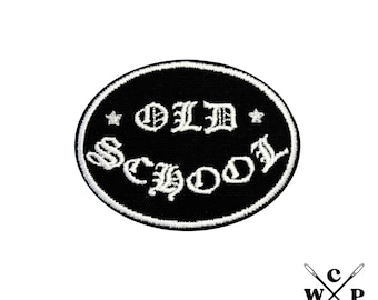 Old School Aufnäher