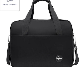 Sac de Voyage Cabine Aérienne, Sac de Voyage, Sac de Voyage pour Homme, Sac Noir