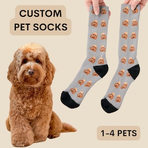 カスタムペットソックス カスタム犬用ソックス パーソナライズペットソックス 犬用フェイスソックス カスタム猫用ソックス カスタマイズされた犬用ソックス 父の日犬用ギフト 猫用ギフト