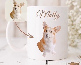 Custom Pet Mug Custom Dog Mug Custom Cat Mug Custom Photo Mug Cat Mom Mug Personalized Dog Mug Custom Portrait Mug Personalized Mug Pet Mugs