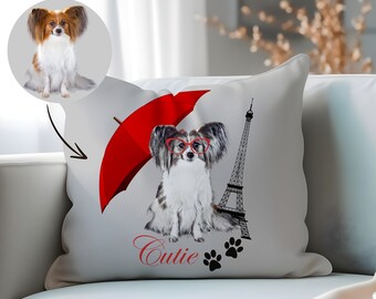 Custom Pet Pillow Dog Pillow Custom Pillow Case Personalized Pillow Case Cat Pillow Pet Pillow Pet Portrait Gifts For Dog Owners Custom Cat