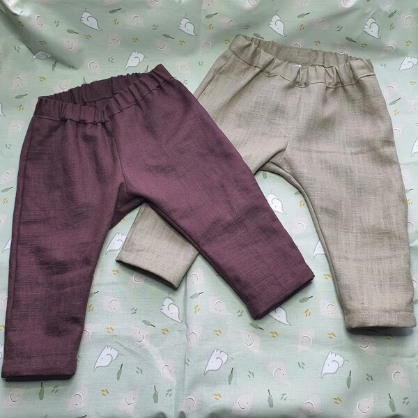 pantalon lin