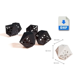 Modèle DXF pour guirlandes lumineuses marocaines