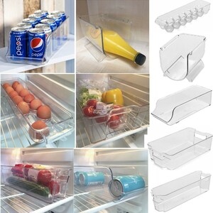 Fridge space saver, fridge organiser, drinks, cans , wine bottle, eggs holder