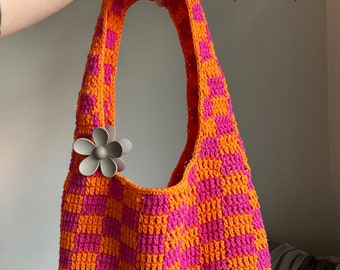 Handmade Crochet Tote Bag