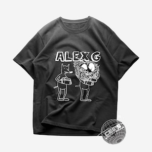 Limited Alex G T-shirt / Custom Alex G Rock Music Shirt /Alex G Treehouse Merch / Trick Album / Alex G Fan Art Unisex Heavy Cotton Tee