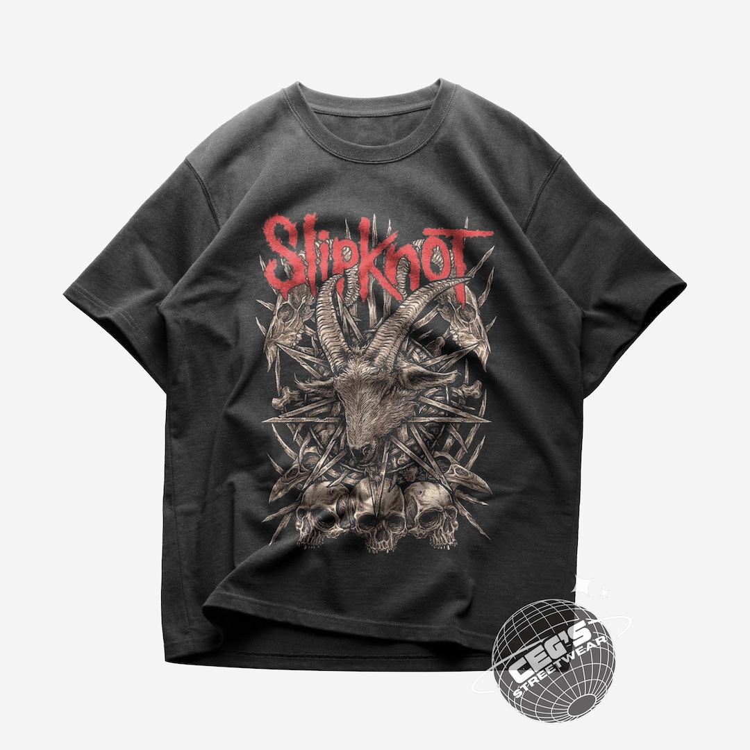 Limited Edition Slipknot Merch/slipknot Streetwear Tshirt/slipknot Fan