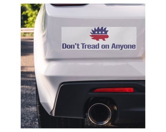 Libetarian Election 2024 Porcupine Bumper Sticker