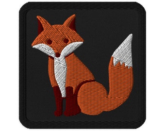 Fox Embroidered Patch