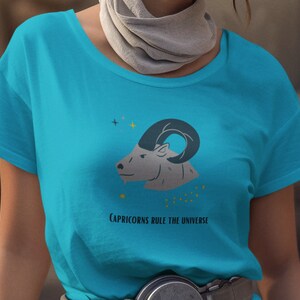 Capricorn Zodiac Shirt,  Capricorn Astrology Tee, Capricorn Horoscope Tee, Zodiac Gift, Capricorn Zodiac, Astrology Fashion, Birthday shirt