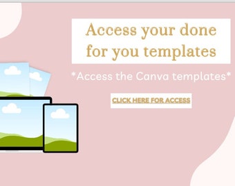 34 done for you customizable templates for selling courses & ebooks