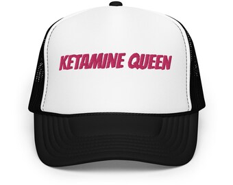 Ketamine Queen Trucker Hat | Ketamine Trucker Hat | Festival Trucker Hat | Rave Trucker Hat | EDM DJ Trucker Hat | Party Trucker Hat