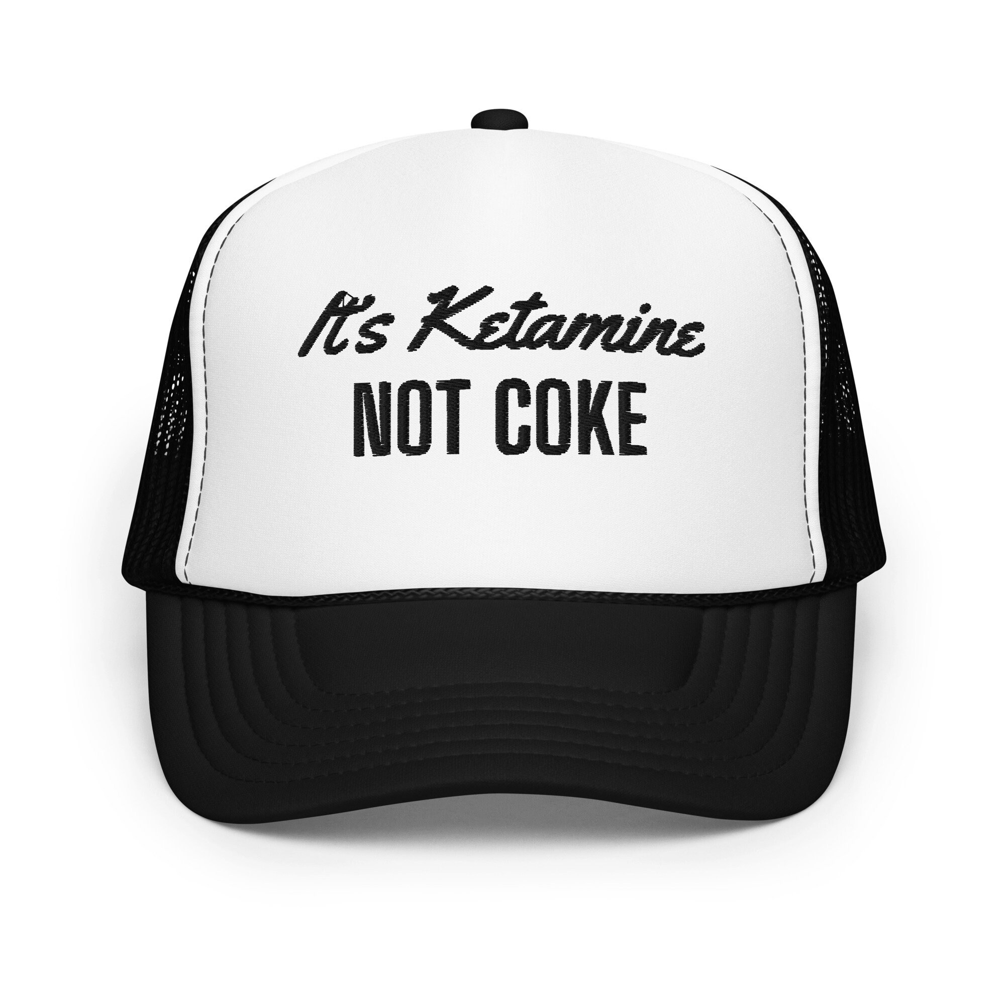 Its Ketamine Not Coke Trucker Hat | Ketamine Trucker Hat | Festival Trucker Hat | Rave Trucker Hat | Party Trucker Hat | EDM DJ Trucker Hat