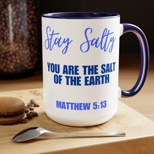 Christian Coffee Mug with Bible Verse Gift Custom Coffee Cup Christian Gift for Him Faith Based Coffee Mug Religious Gift for Coffee Lover