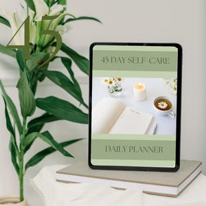 Self Care Planner Template Editable Canva Template Self Care Journal with MRR Canva Template Self Care Journal Template with PLR Planner