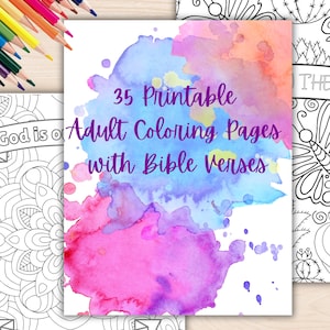 Coloriages chrétiens pour adultes avec versets de la Bible à colorier