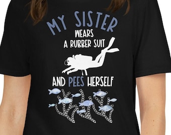 Funny Scuba Diving T-Shirt - Unisex Diver Tee, Scuba Diver Gift, Ocean Lover Shirt, Dive Instructor Tee, Snorkeling & Scuba Apparel
