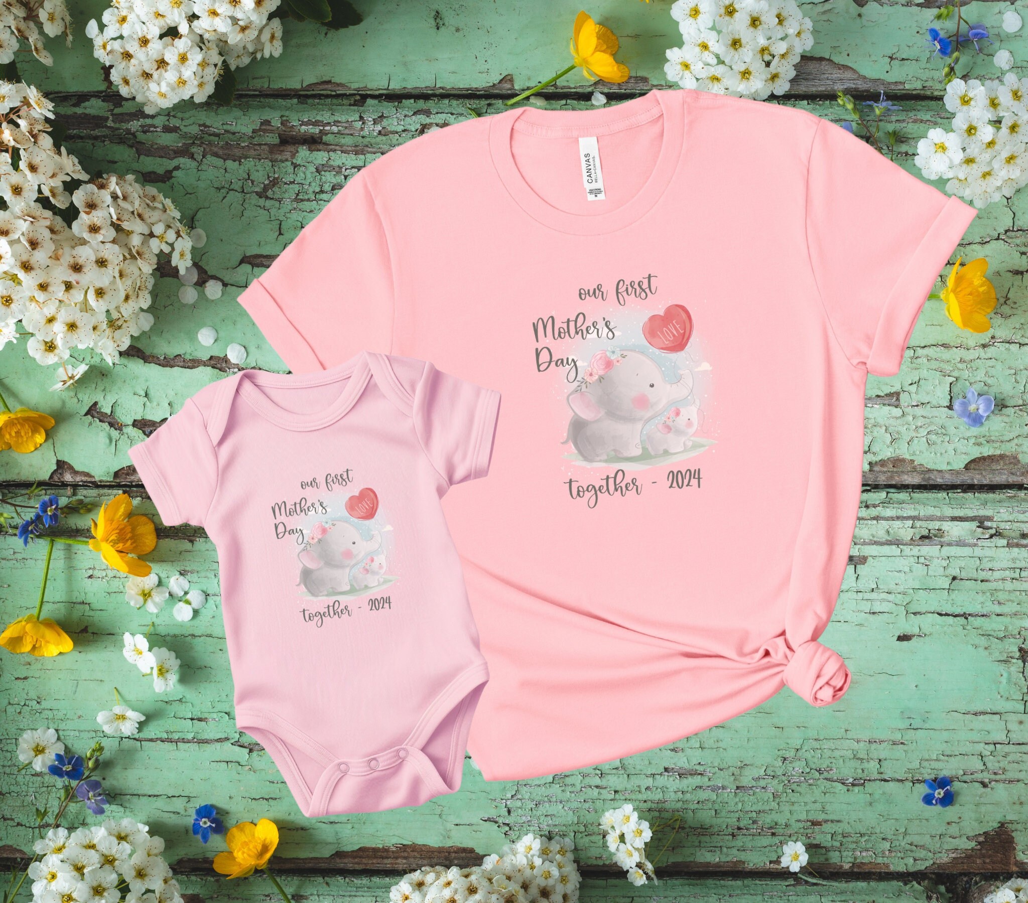 Mother's Day Matching Outfit Set | Mommy and Me Dress Set | First Mother's Day Shirt | Mom and Baby Matching Dress | Mommy and Me Clothing