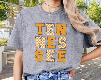 Camiseta grande do Tennessee Vols | Camiseta moderna para o dia do jogo | Tennessee Volunteers | Camiseta esportiva para mamãe | Artigos para fãs do Tennessee | Produtos Lady Vols