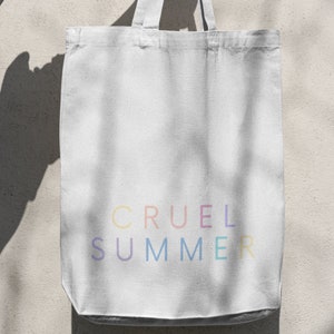 Hochwertige Tragetasche cruel summer Taylor TheSwiftShopDE Jutebeutel Switft Geschenk Bild 6