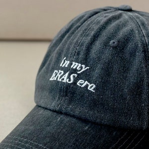 Cap in my ERAS era washed dad cap Taylor dunkelgrau low profile baseballcap TheSwiftShopDE Tour Outfit Switft Geschenk Bild 2