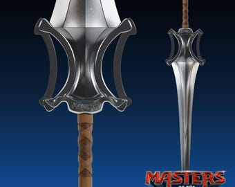 Accurate He-Man Sword of Power V2 / Grayskull - Masters of the Universe