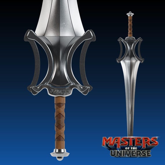 Accurate He-Man Sword of Power V2 / Grayskull - Masters of the Universe