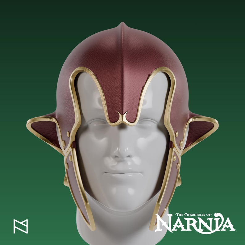 Oreius Fawn Helmet - Chronicles of Narnia - Etsy