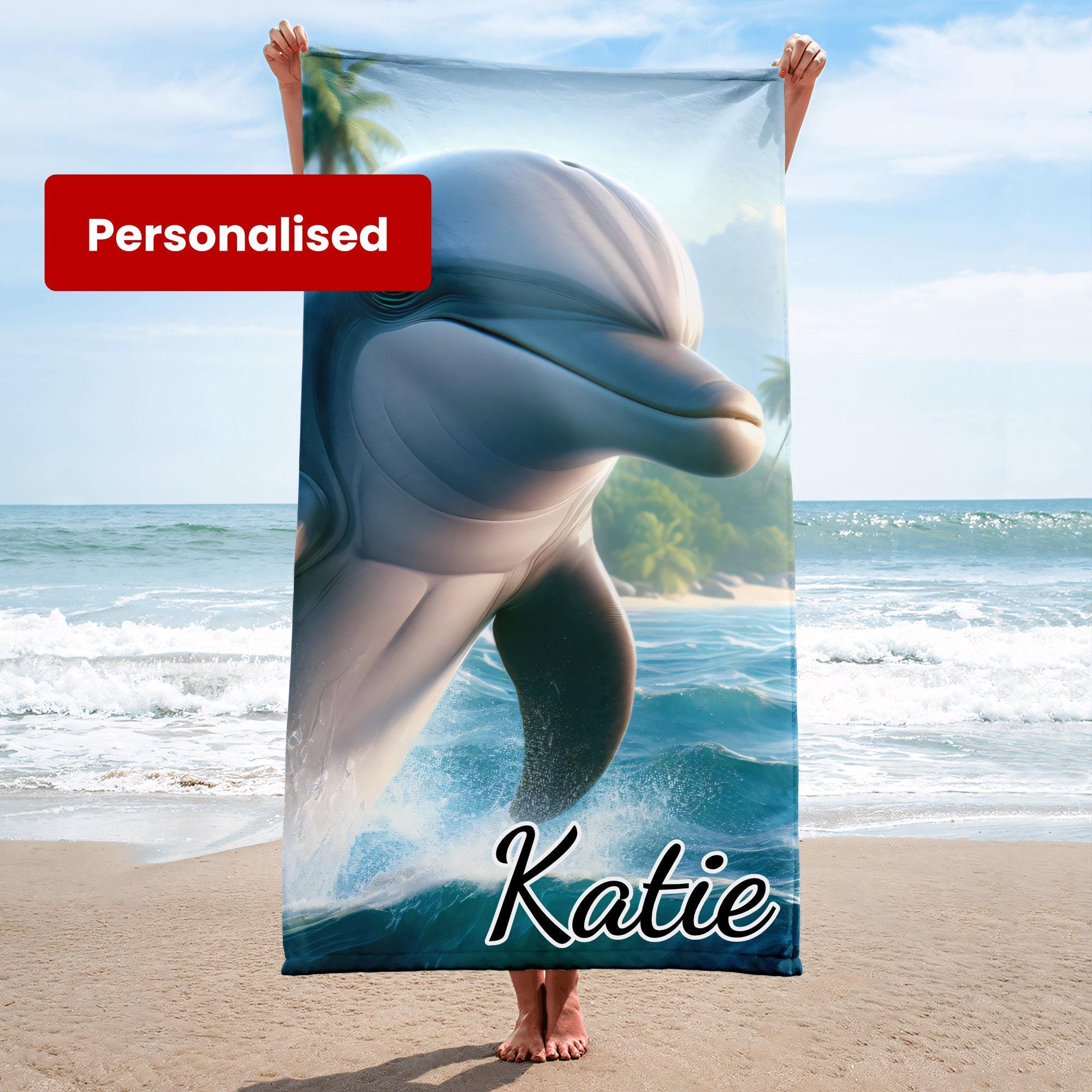 Dolphin beach towel discount