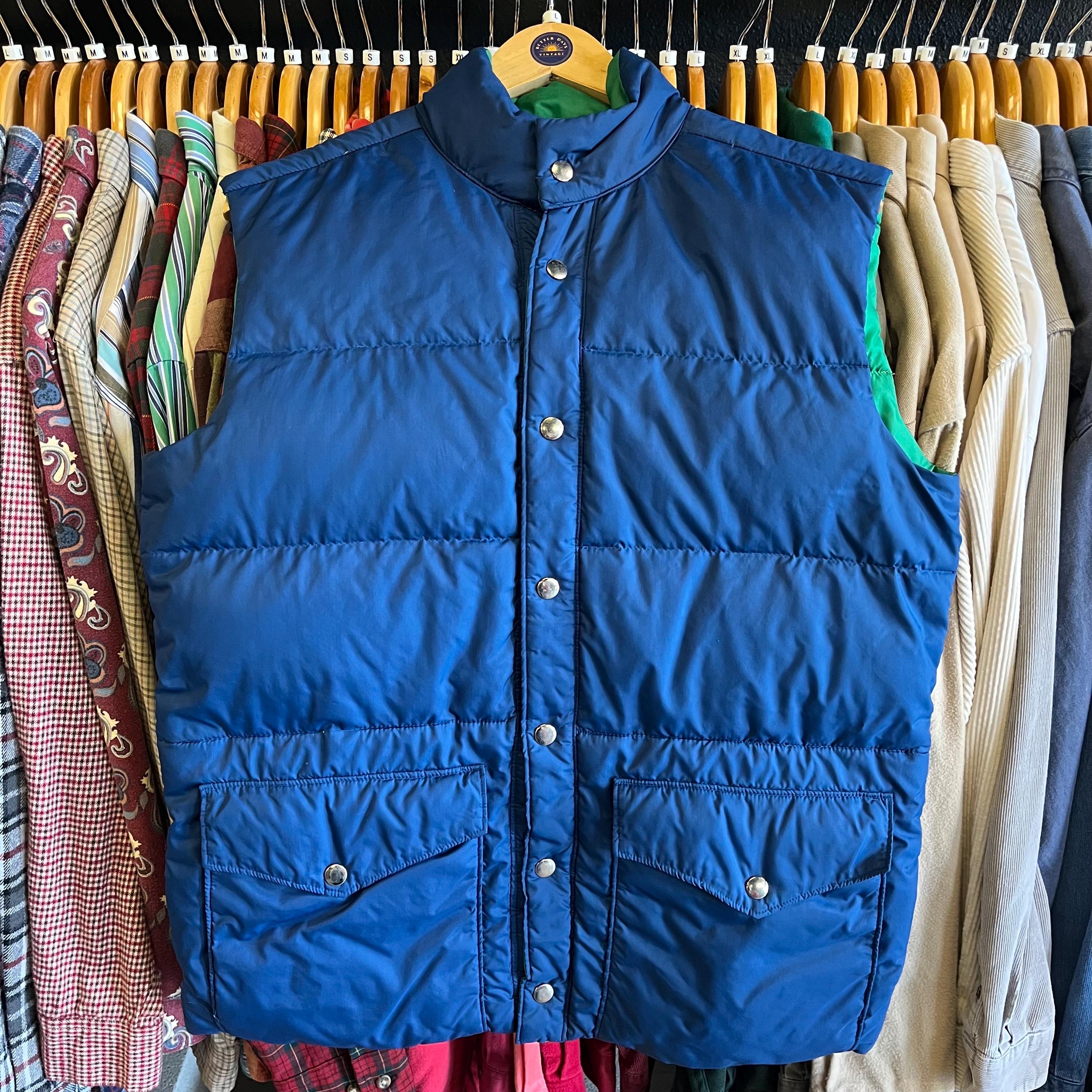 80s Goose Down Vest - Etsy