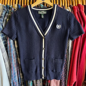 Vintage Lauren Active Ralph Lauren Knit Button Up Women’s Top- Sz Women’s Sm