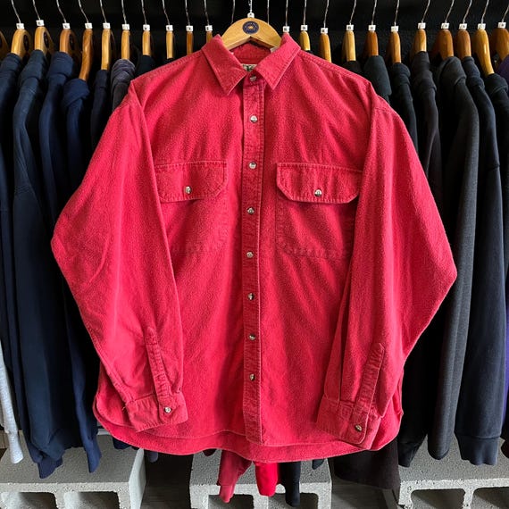 Vintage REI Chamois Cloth Work Shirt- Sz XL