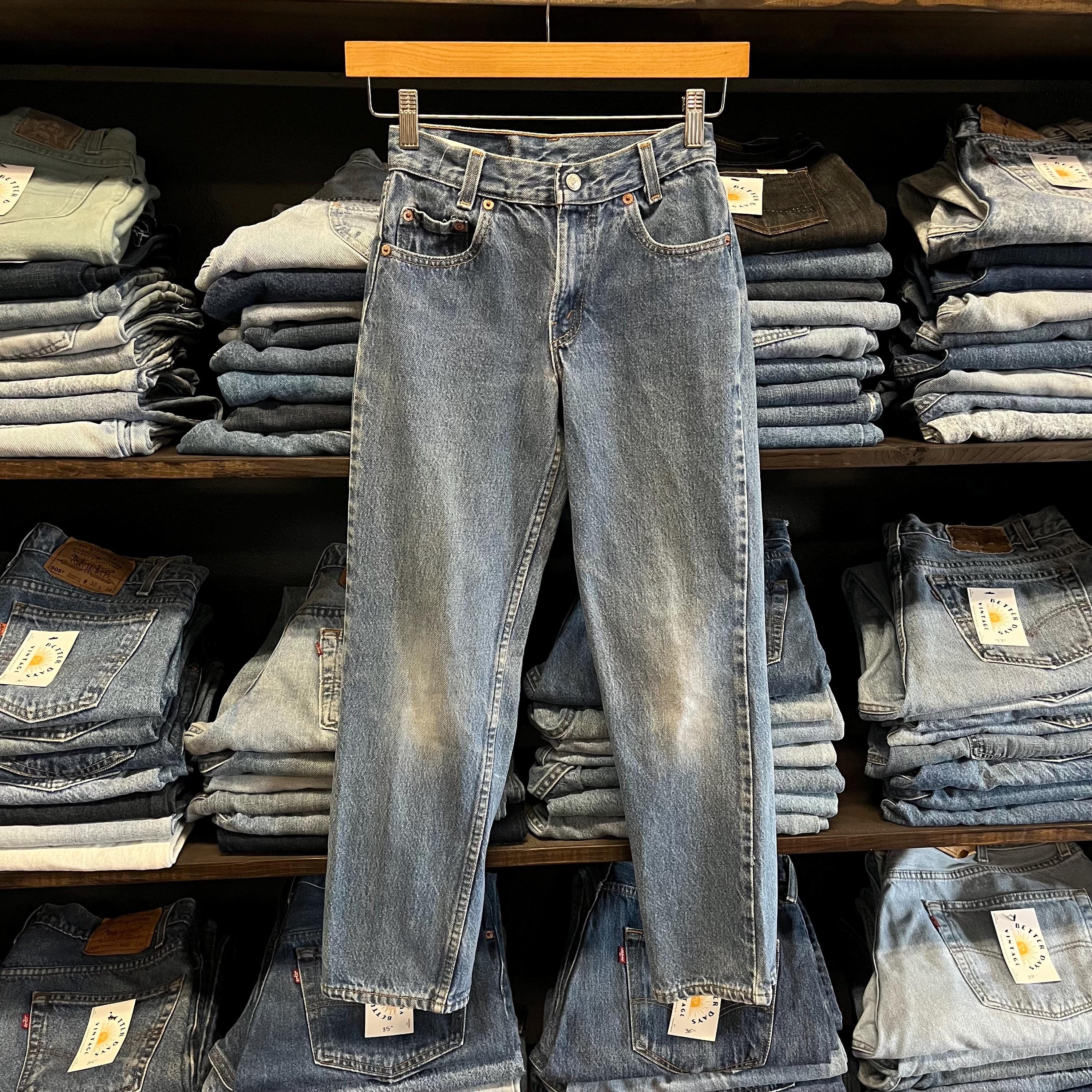 23x25 Vintage 90's Levis 501 USA Made Straight Leg Kid's Jeans - Etsy