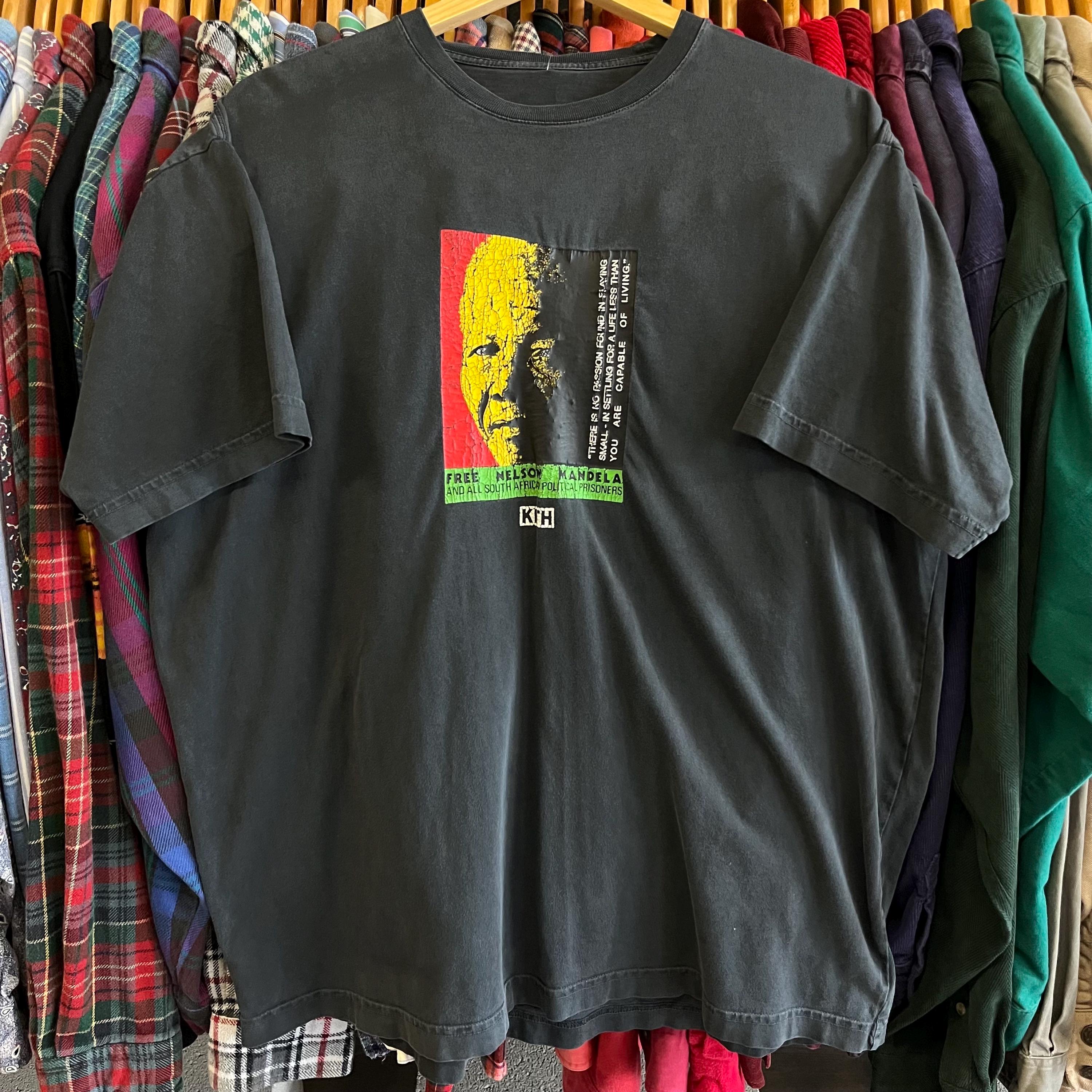 Kith NYC Streetwear Nelson Mandela Graphic Tee- Sz XL - Etsy