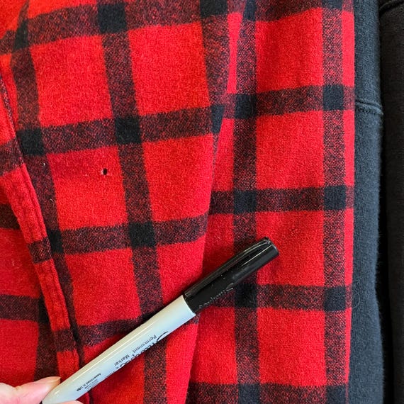 True Vintage 1970’s Pendleton Wool Button Down Ov… - image 4